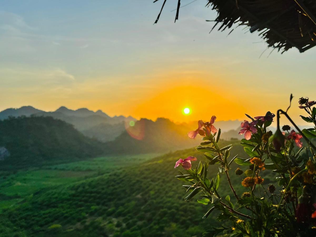 Moc Chau Peachy Garden Lejlighed Eksteriør billede